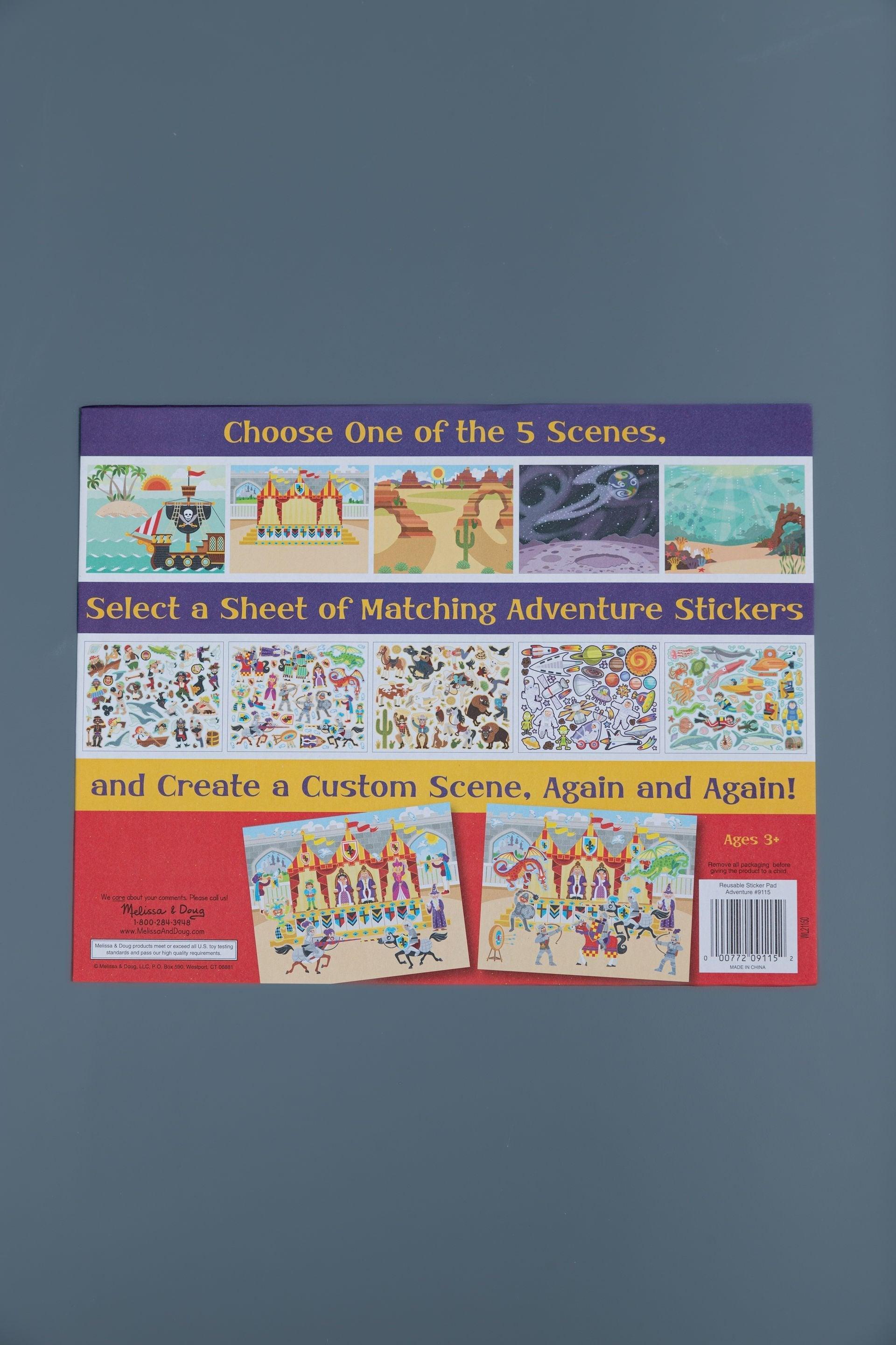 Reusable Stickers - Various Designs - tiny tree toys - Melissa & Doug