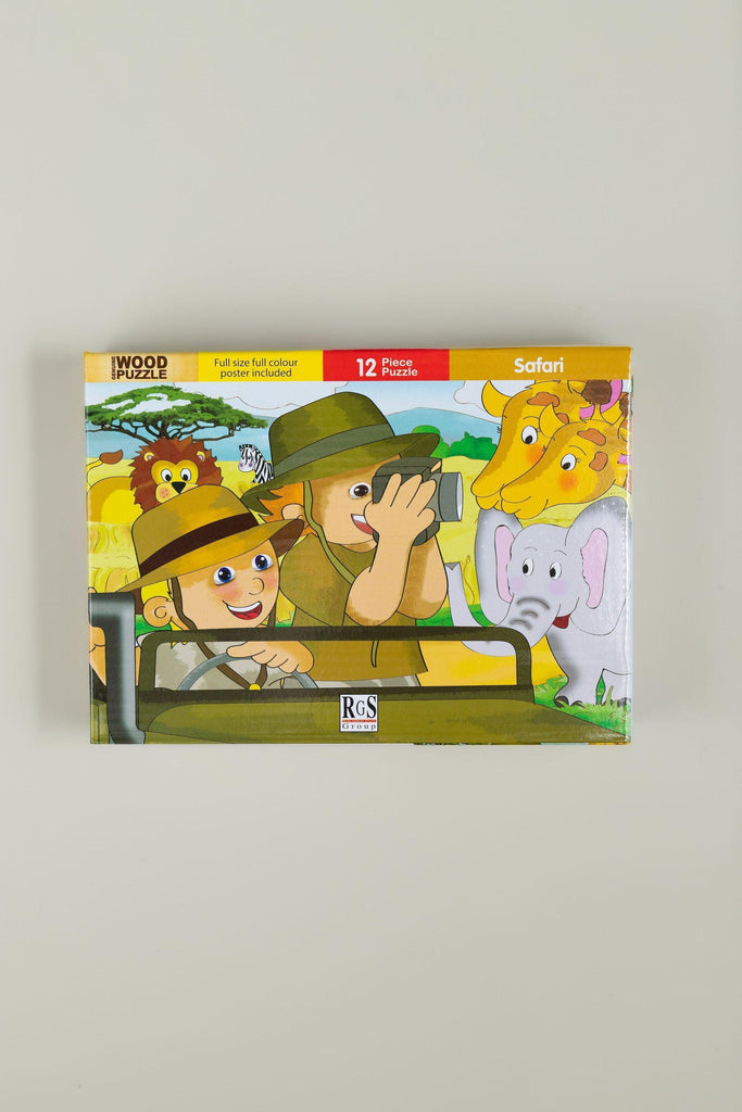 Safari Puzzle 12 Pcs - tiny tree toys - Smart Thinking