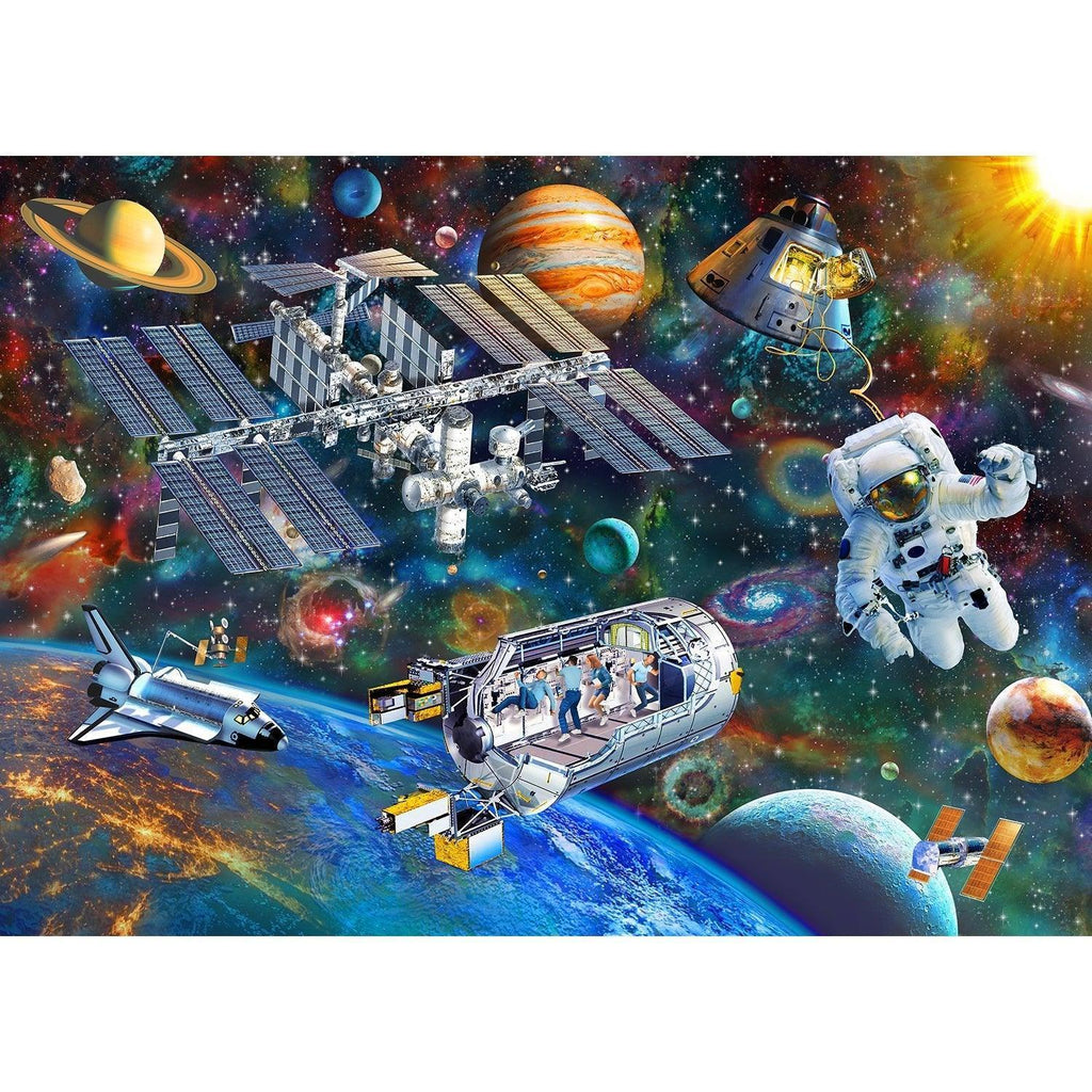 Space Station Puzzle 120Pcs A3 - tiny tree toys - Smart Thinking