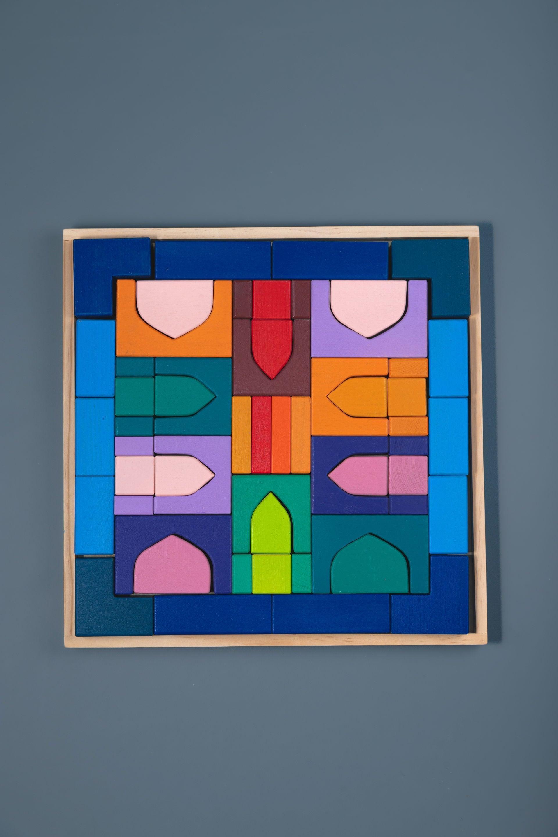 Town Block Set - tiny tree toys - tiny tree toys