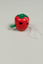 Wooden Apple Worm - tiny tree toys - tiny tree toys