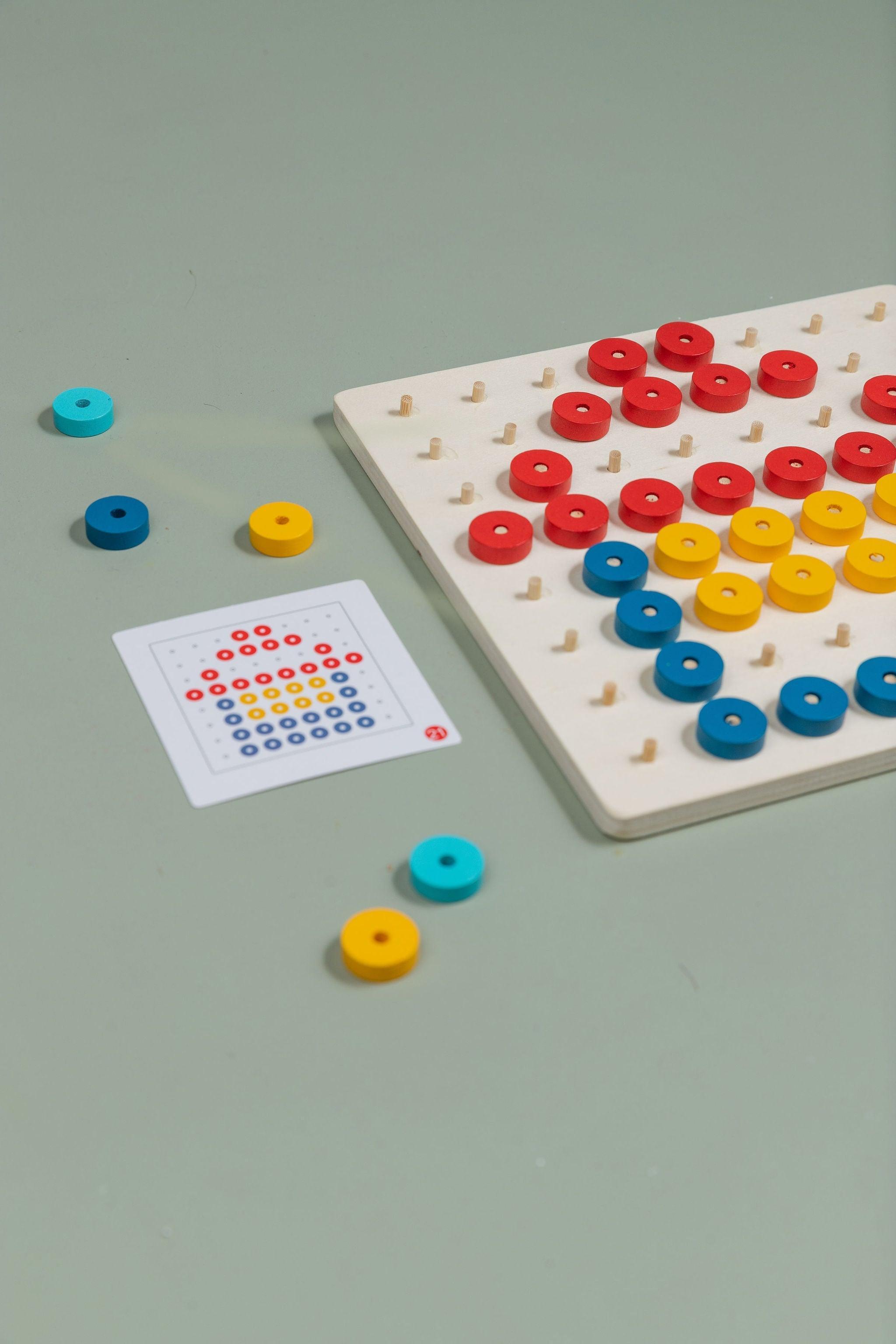 Wooden Disc Board - tiny tree toys - tiny tree toys