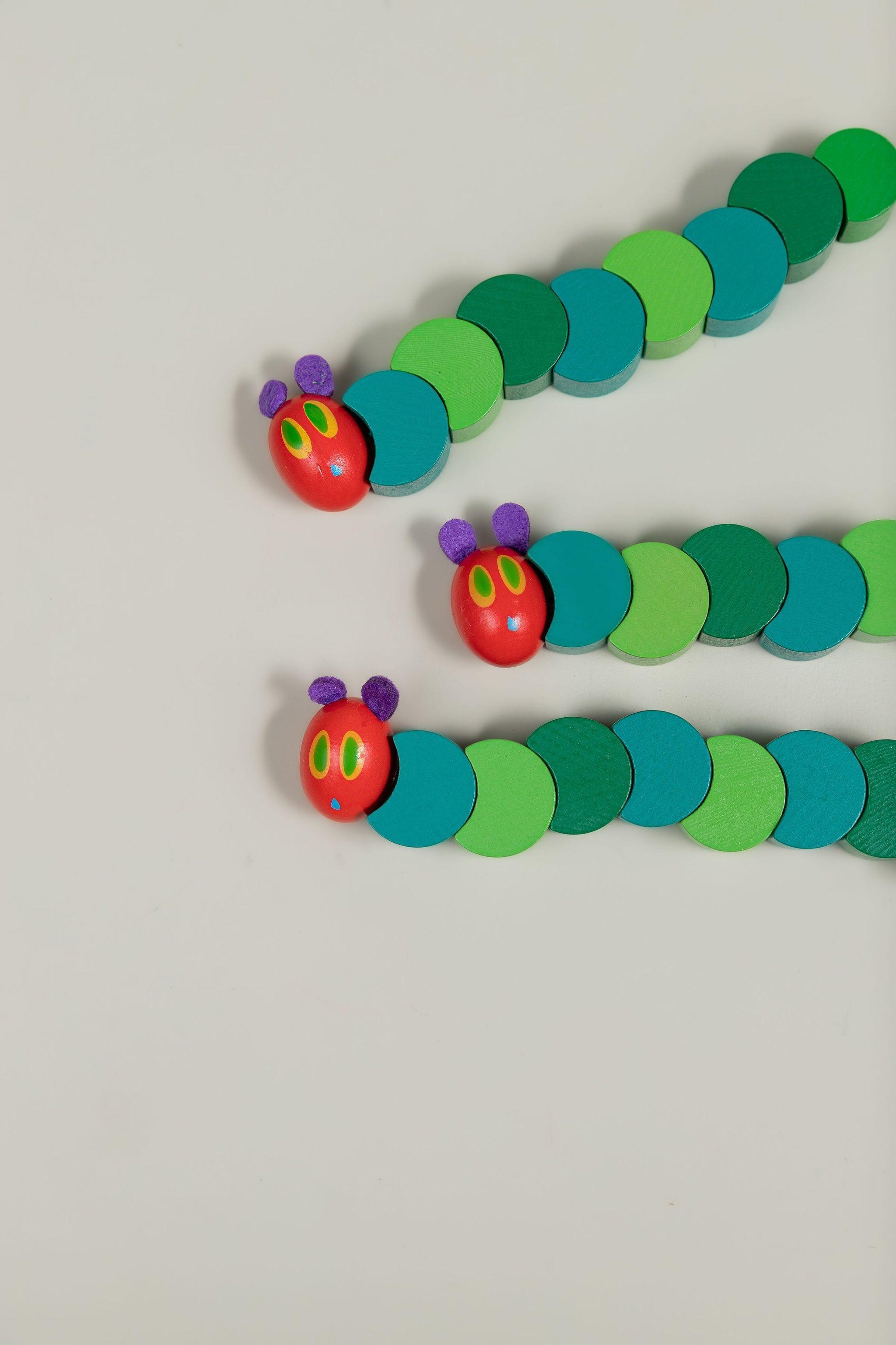 Wooden Hungry Caterpiller - tiny tree toys - tiny tree toys