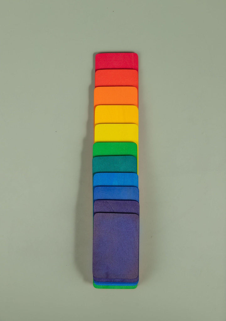 Wooden Rainbow Stacker - Various Designs - tiny tree toys - tiny tree toys