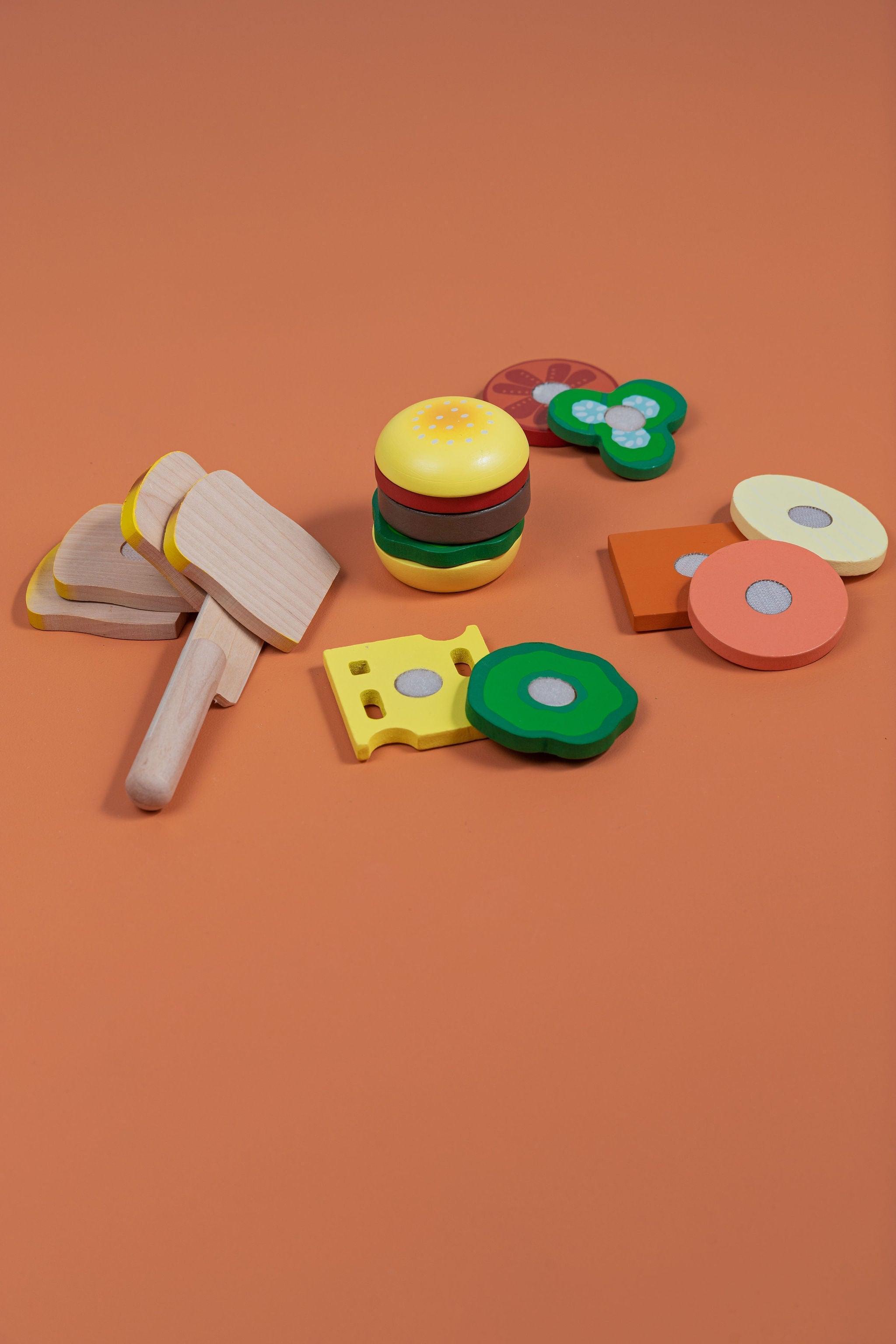 Wooden Sandwich Set - tiny tree toys - Melissa & Doug