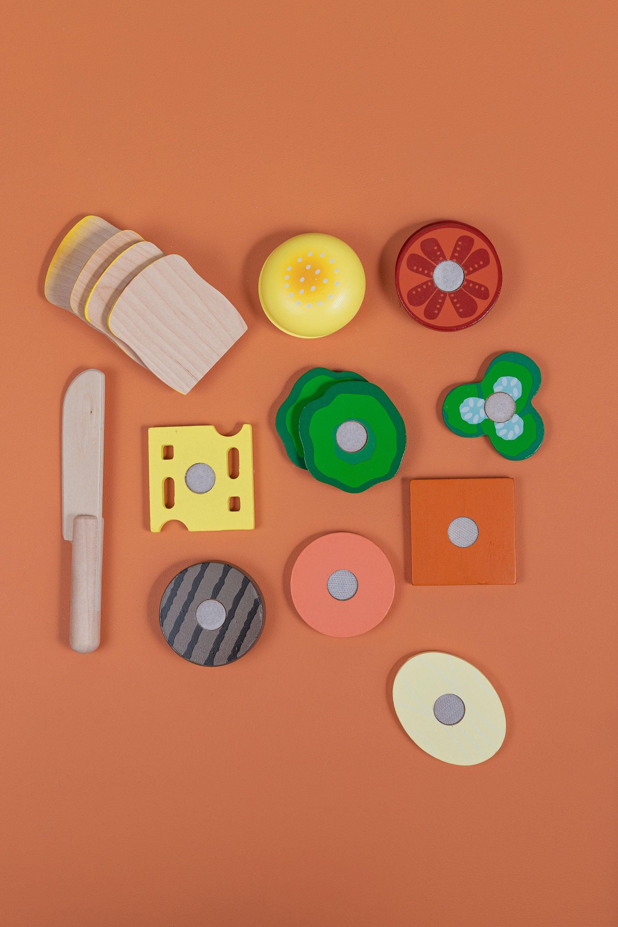 Wooden Sandwich Set - tiny tree toys - Melissa & Doug