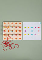 Wooden Threading Baord - tiny tree toys - tiny tree toys