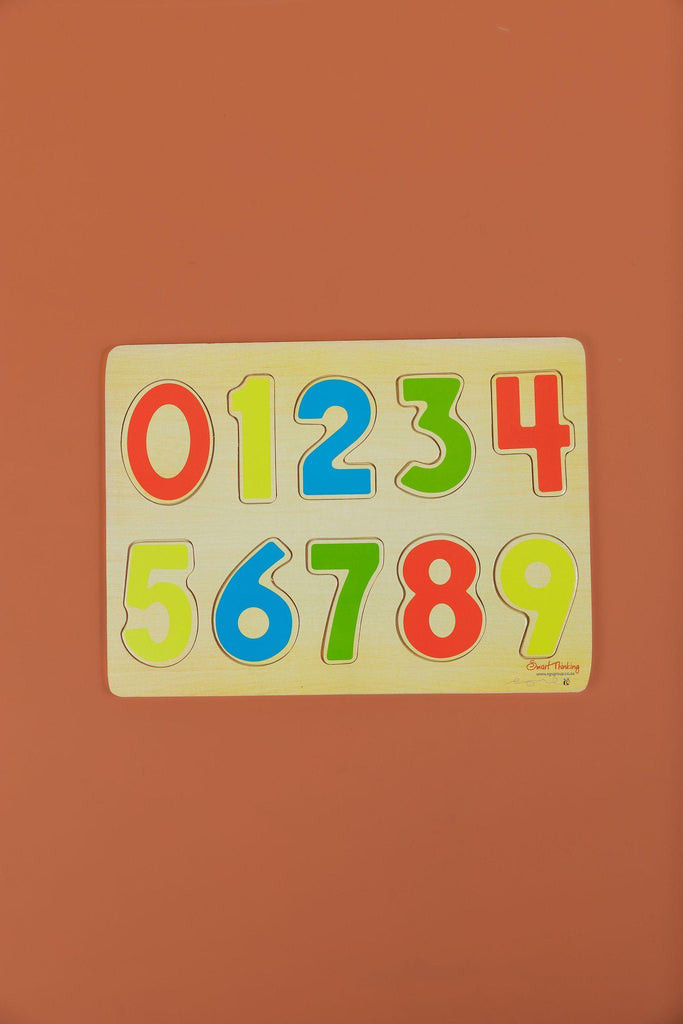 Wooden Tray Puzzle: Numbers - tiny tree toys - Smart Thinking