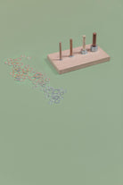 Wooden Washer Sorting - tiny tree toys - tiny tree toys