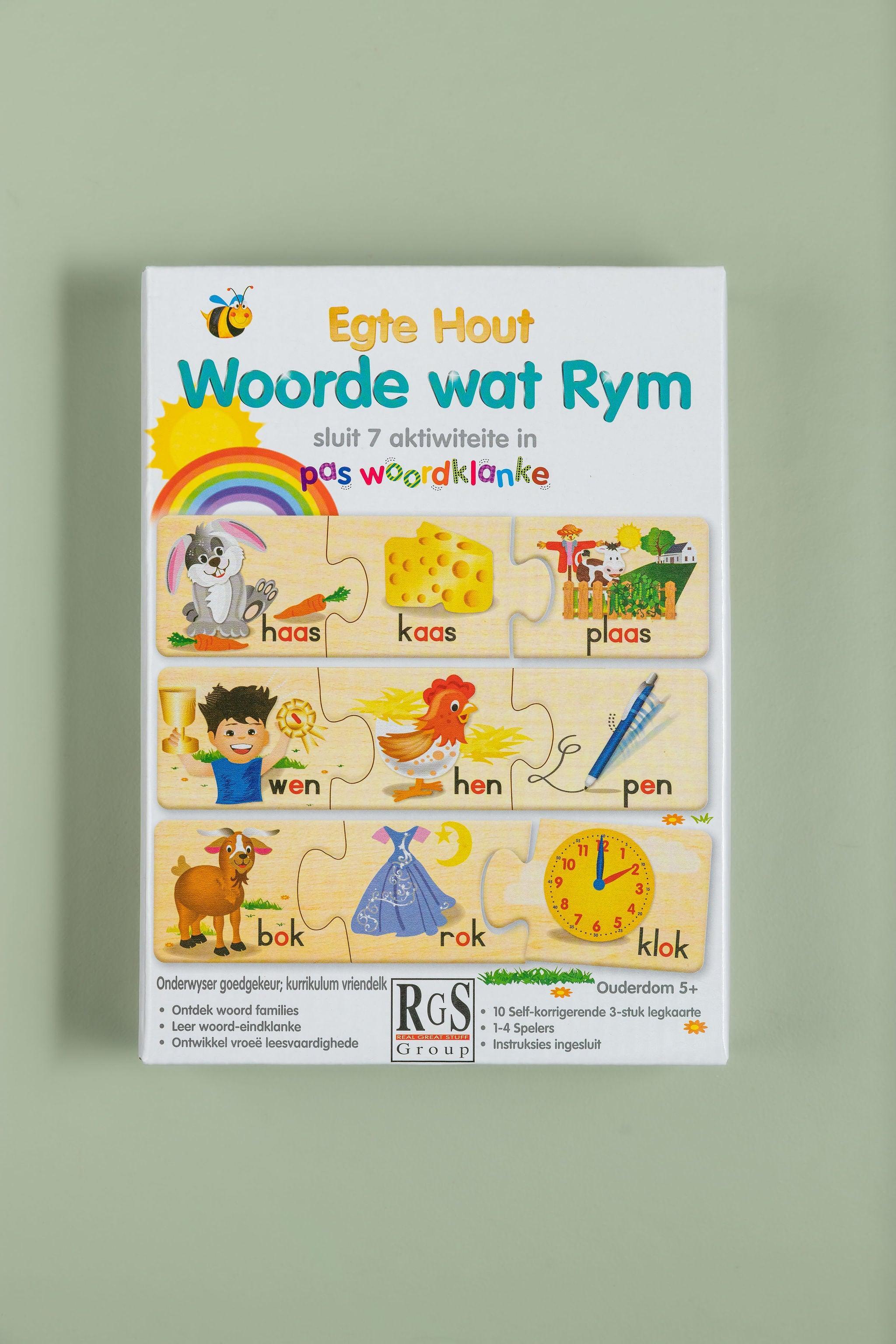 Woorde wat Rym - tiny tree toys